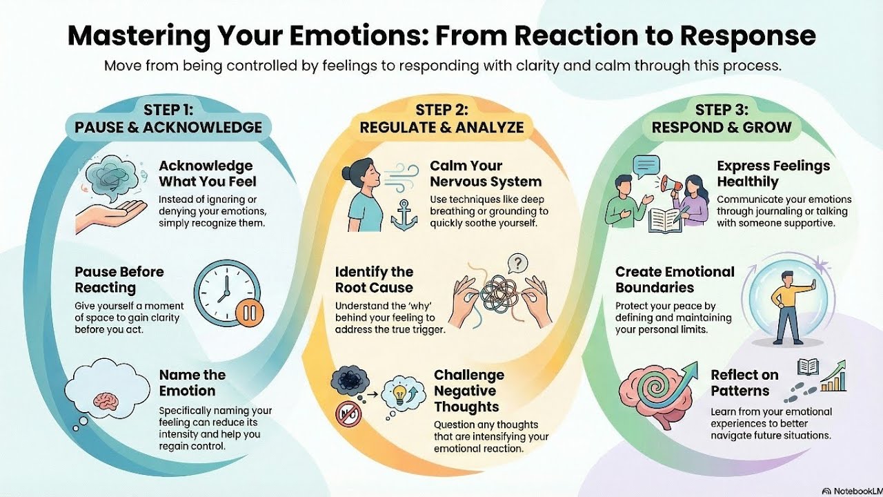 💡HOW TO MASTER YOUR EMOTIONS