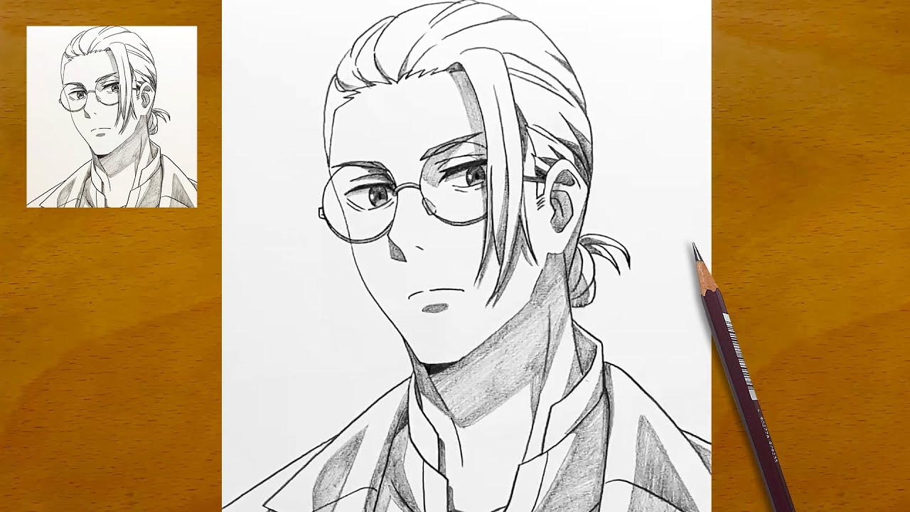 How to Draw Sakamoto Step by Step || Sakamoto Sketch || Easy Anime Drawing
