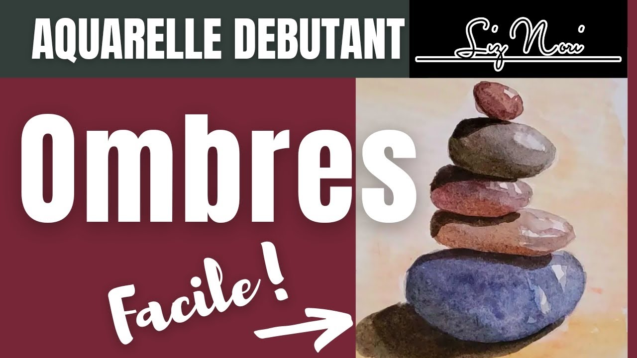 Ombres faciles à l'aquarelle