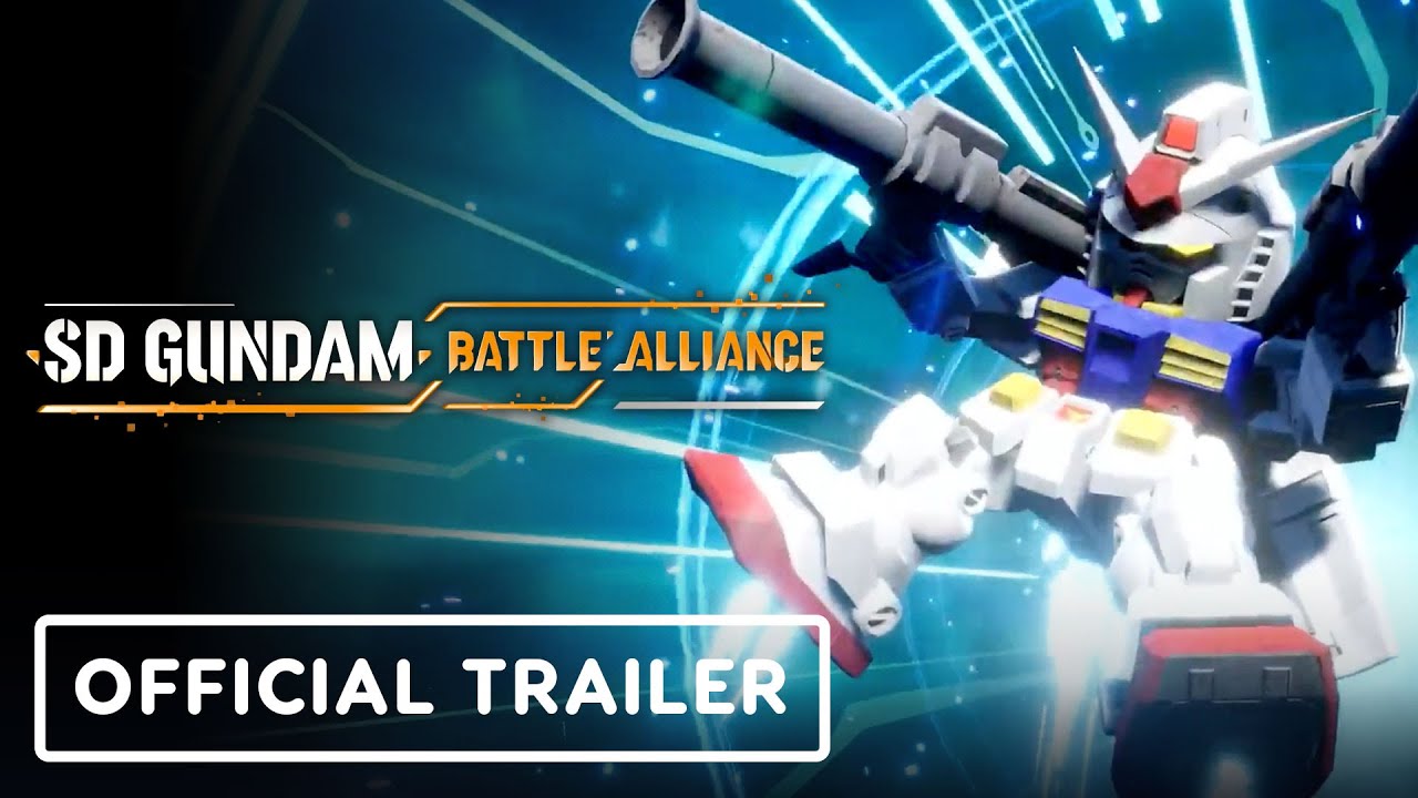 SD Gundam Battle Alliance - Official Release Date Announcement Trailer