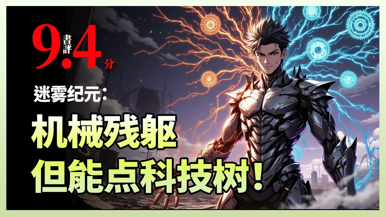 迷雾纪元：机械残躯，但能点科技树！|被小女孩一铁锨敲醒的古董机器人，体内只剩14个纳米机器人和不到5%的电量——而他，曾是人类最后的意识战士。