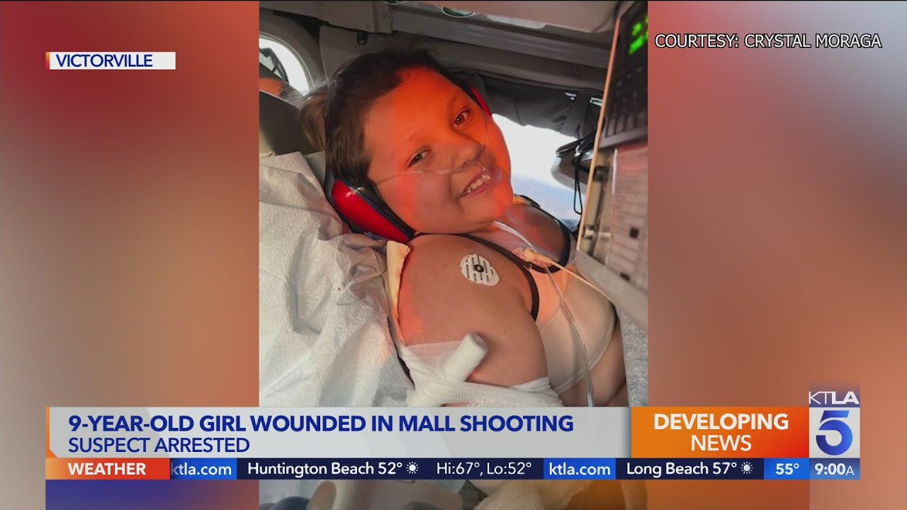 Suspect arrested after Victorville mall shooting that wounded 9-year-old