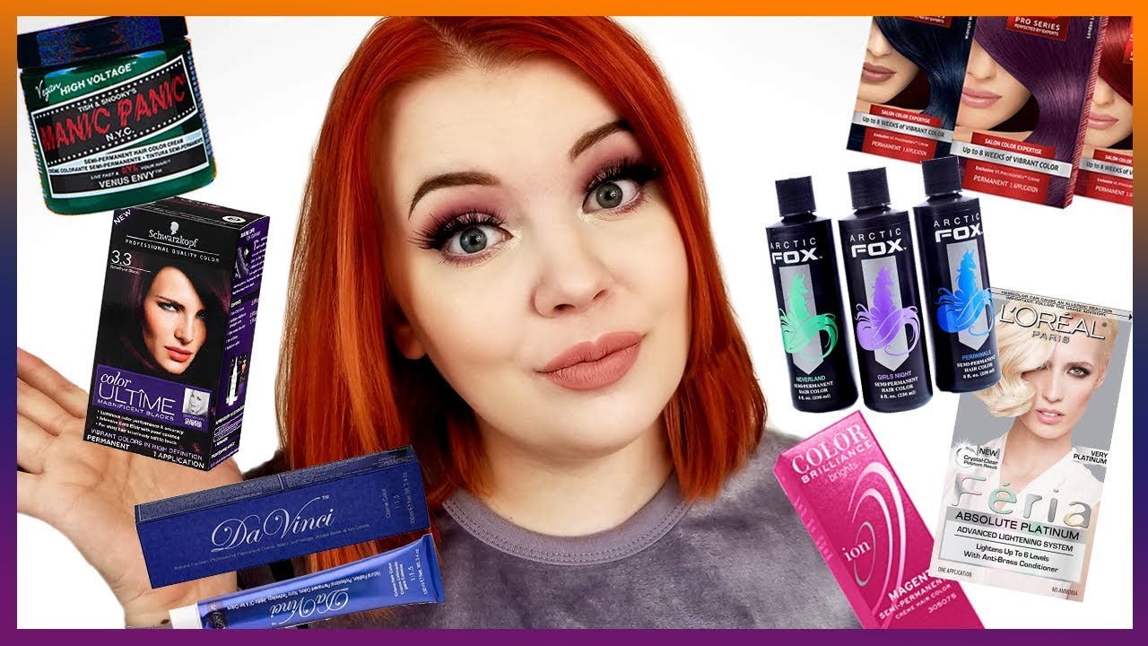 Best & Worst Hair Dyes: Drugstore, Sally's, & Hot Topic | Fashion Colors