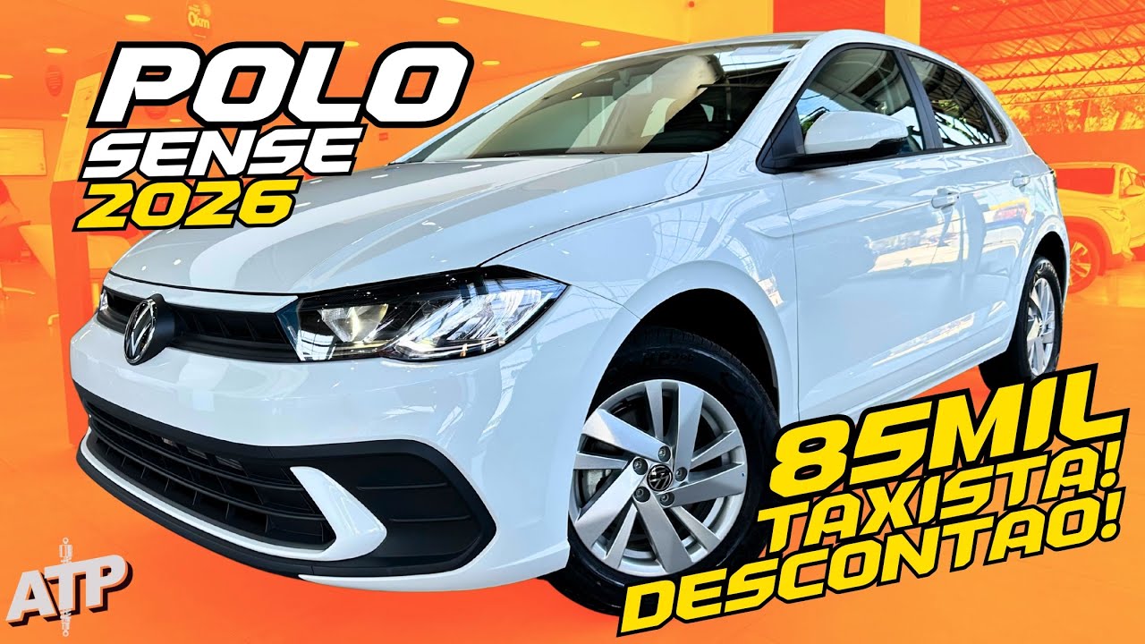 Novo Vw Polo Sense 2026 - JÁ CHEGOU A BLACK FRIDAY?