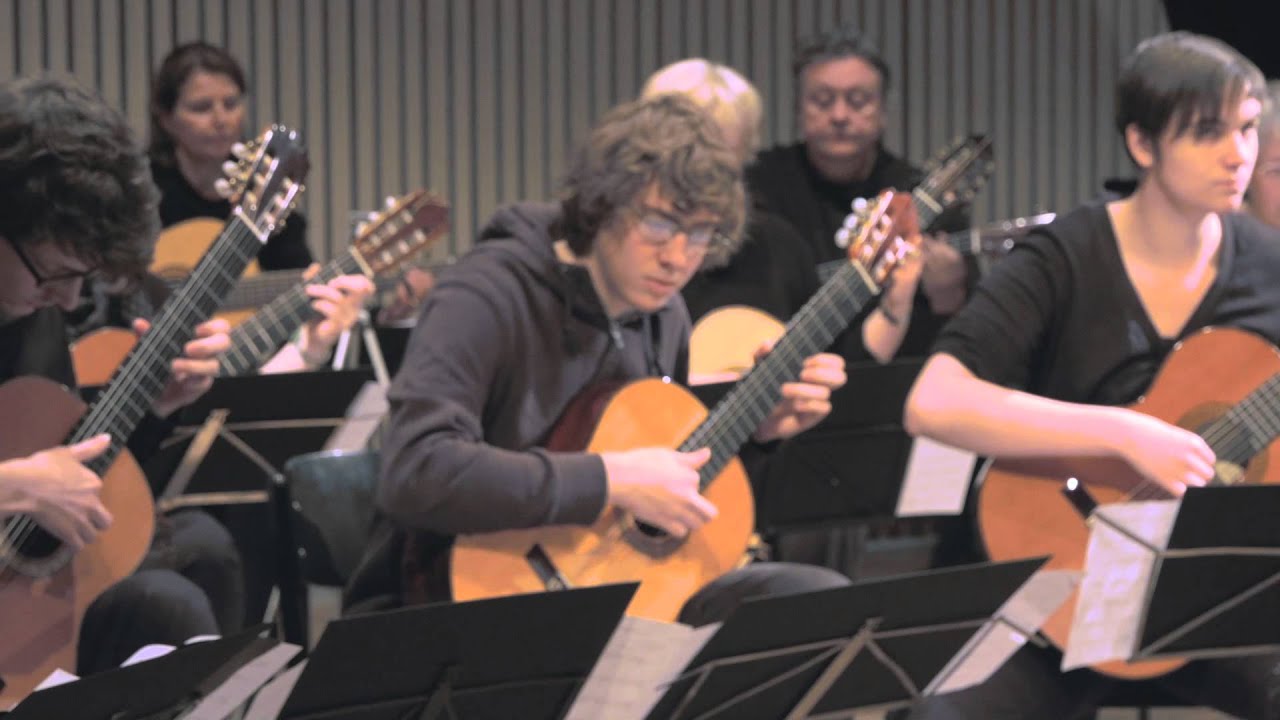 Cuerda Guitar Orchestra - Golliwogg's Cake - Walk - Claude Debussy (arr. Maria Lord)