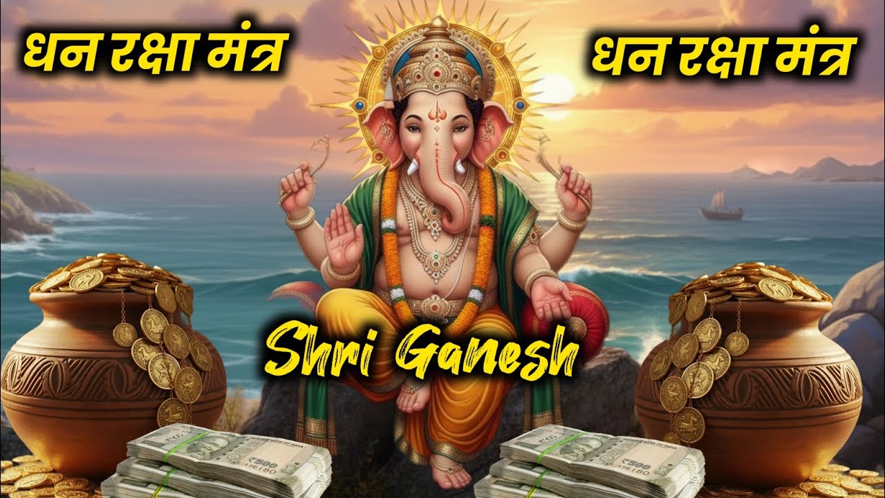 Shree Ganesh Dhan Raksha Mantra | धन रक्षा मंत्र | गणपति मंत्र | गणपति बप्पा मौर्य