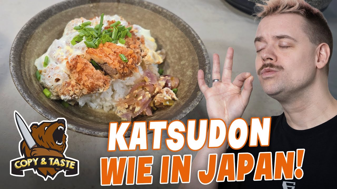 Katsudon カツ丼 - wie in Japan! 🔥  Copy & Taste