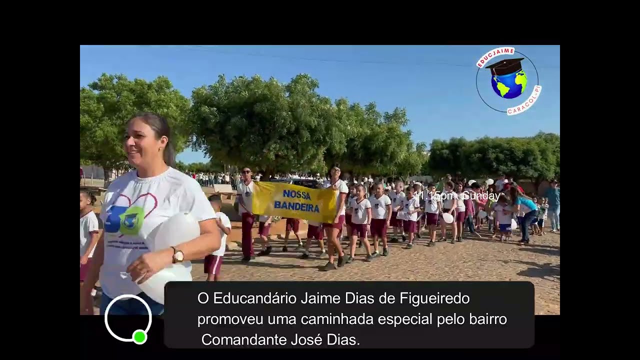 CAMINHADA PELO BAIRRO COMANDANTE JOSÉ DIAS EM 21/08/2024