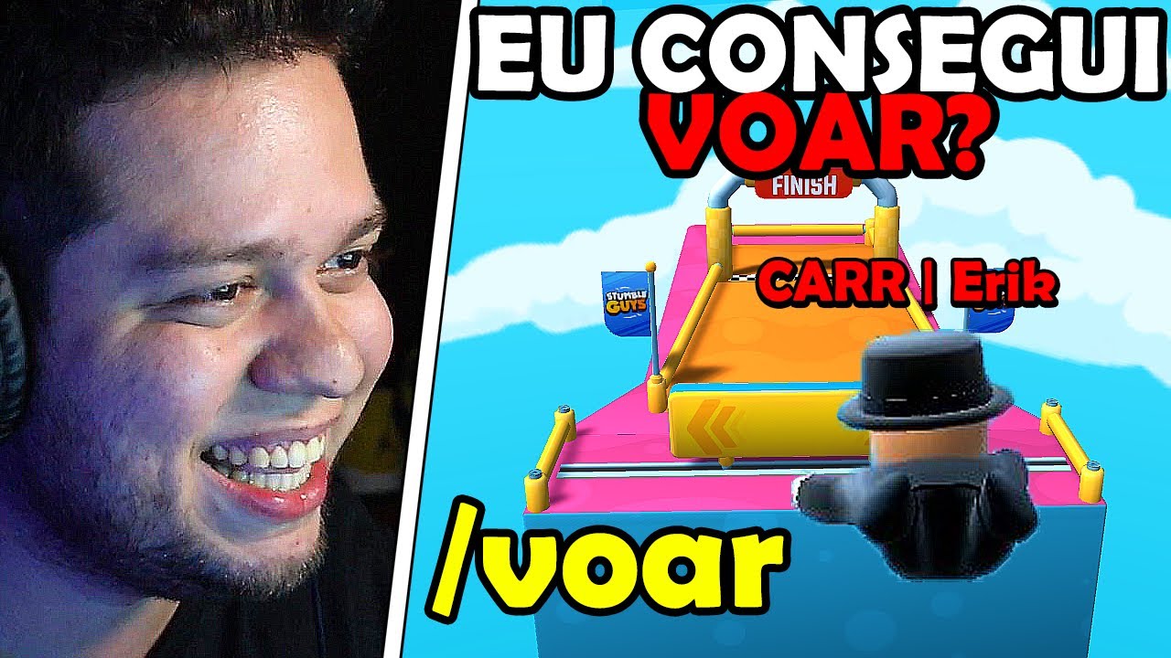 BURLA SECRETA que te FAZ VOAR no STUMBLE GUYS? COMO É POSSÍVEL?
