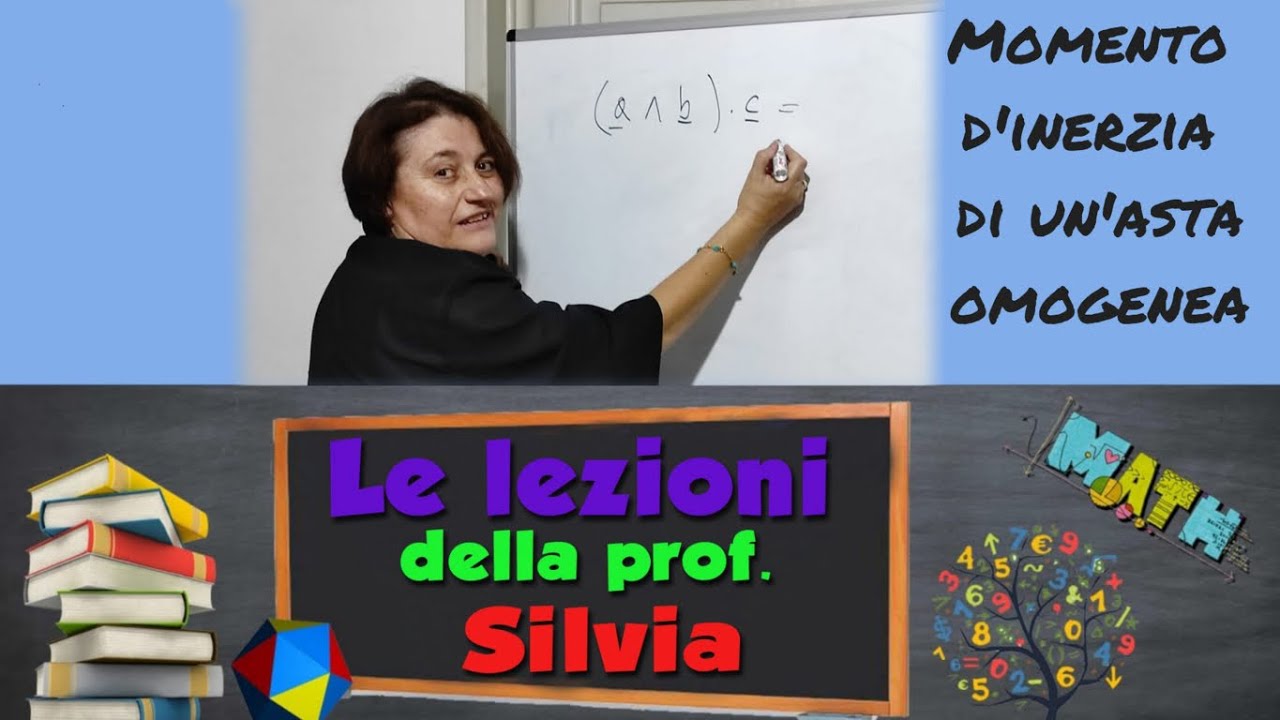 Momento d'inerzia di un'asta omogenea