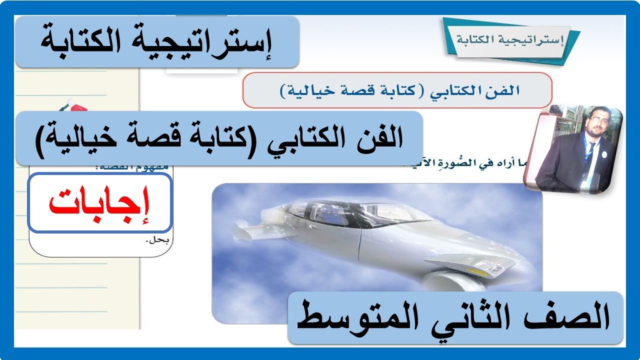 إستراتيجية الكتابة الفن الكتابي ( كتابة قصة خيالية ) قيمة التواضع للصف الثاني المتوسط