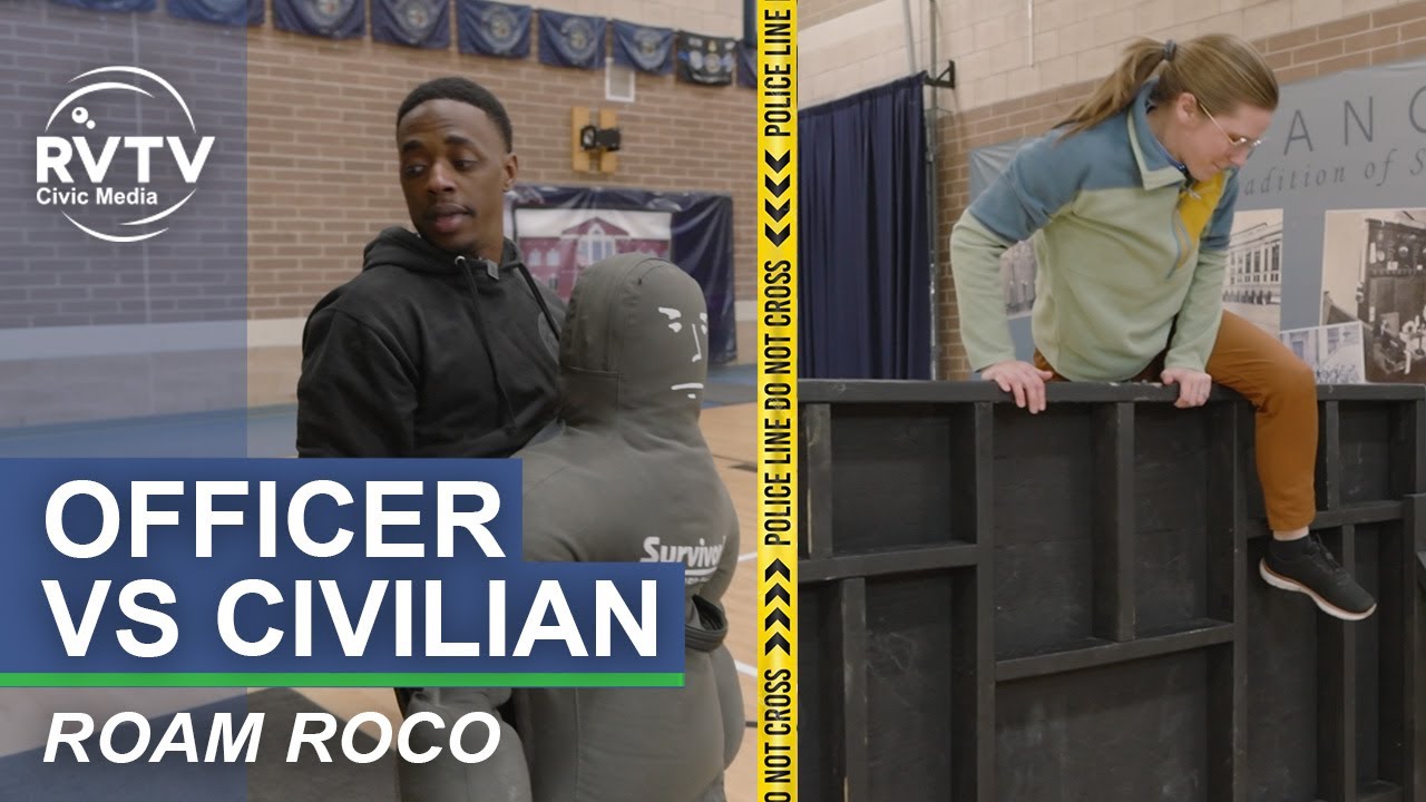 Officer vs. Civilian in the Physical Agility Course | Roam RoCo