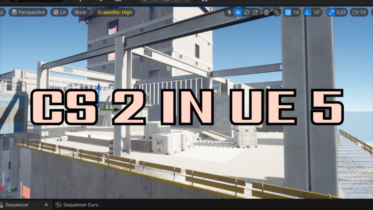 HOW TO IMPORT CS2 MAP INTO UNREAL ENGINE 5.2? | QUICK TUTORIAL