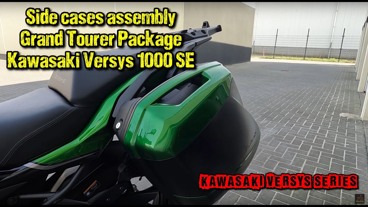 Сборка боковых кофров - Пакет Grand Tourer - Kawasaki Versys 1000 SE