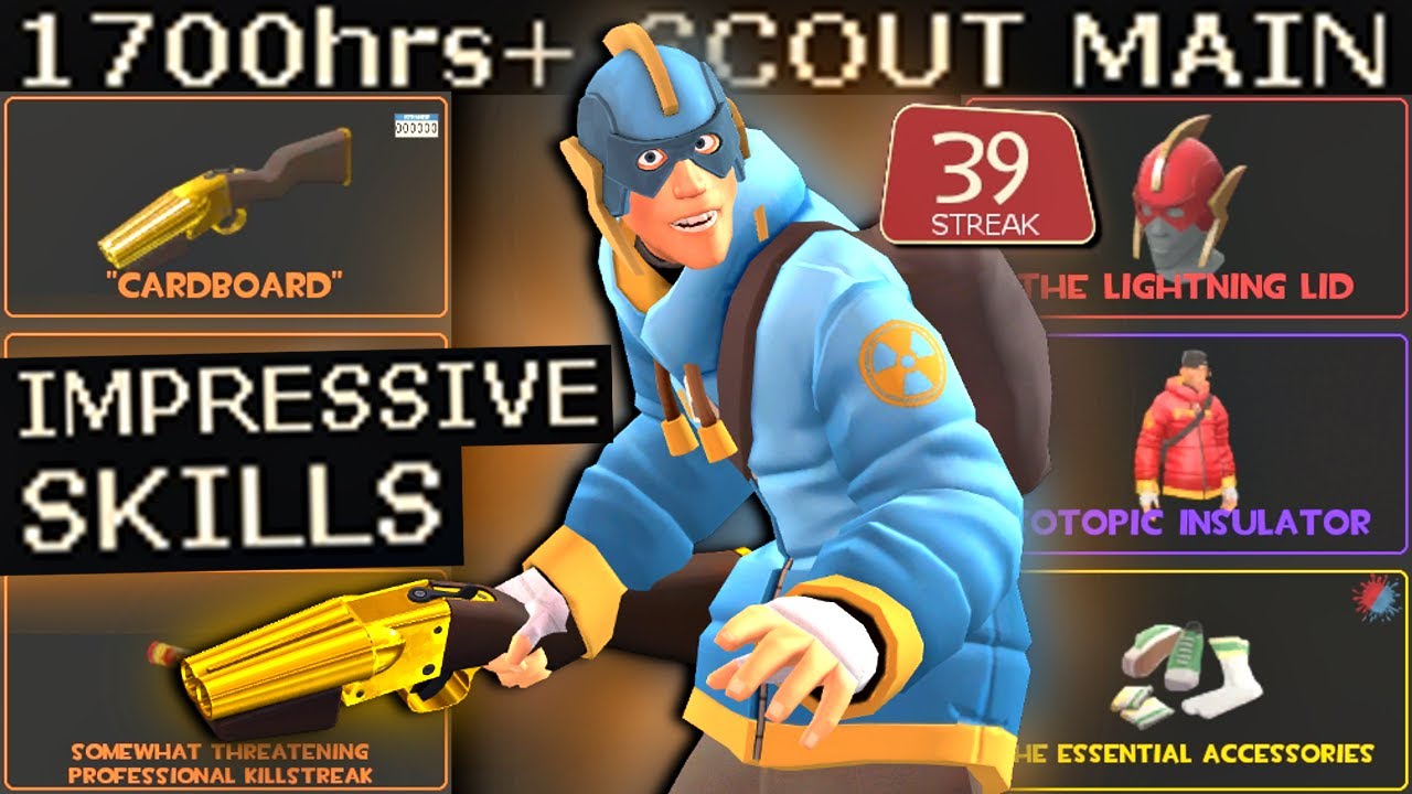What 1700+ hours of Scout experience looks like (TF2 Gameplay)