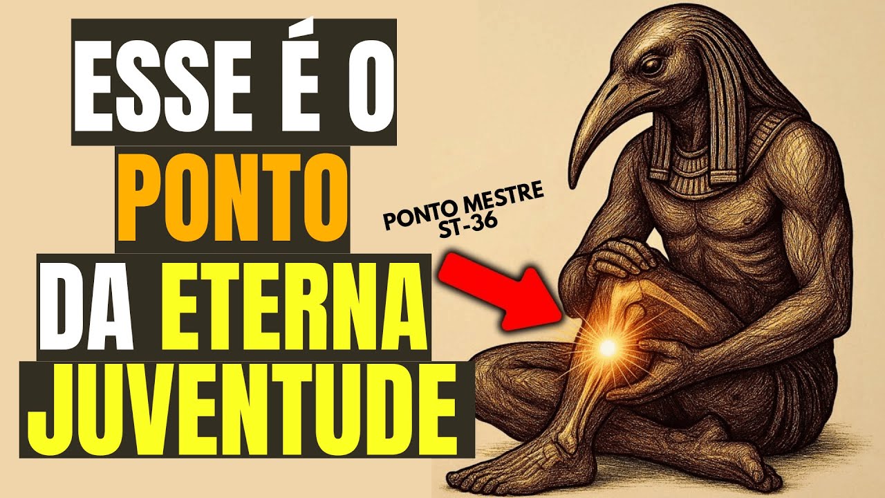 Massageie Este Ponto Secreto e Desperte Energia Vital Infinita (Técnica Ancestral de Thoth)