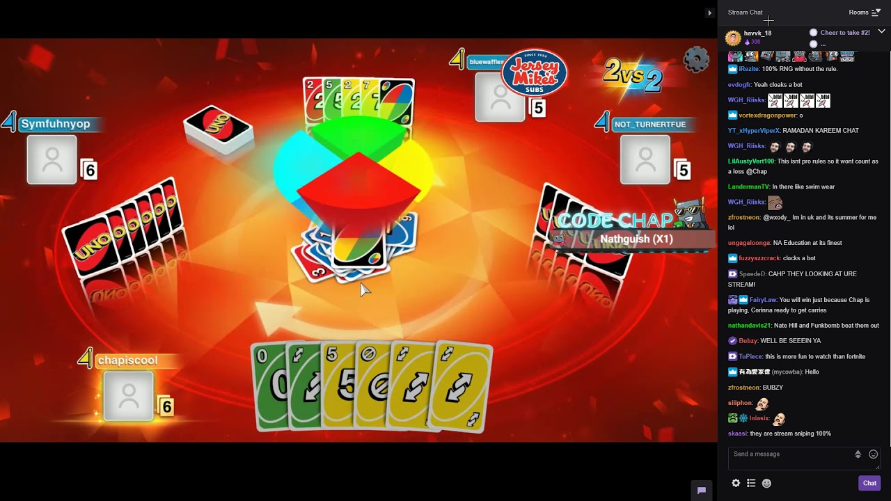 Tfue, Corinna, Symfuhny, and Chap Plays UNO | Just Build