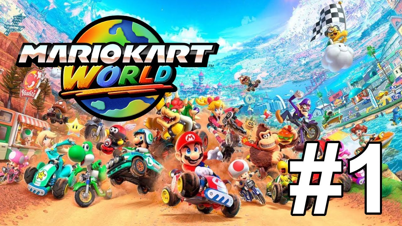 STARTET DIE MOTOREN! | Mario Kart World #1