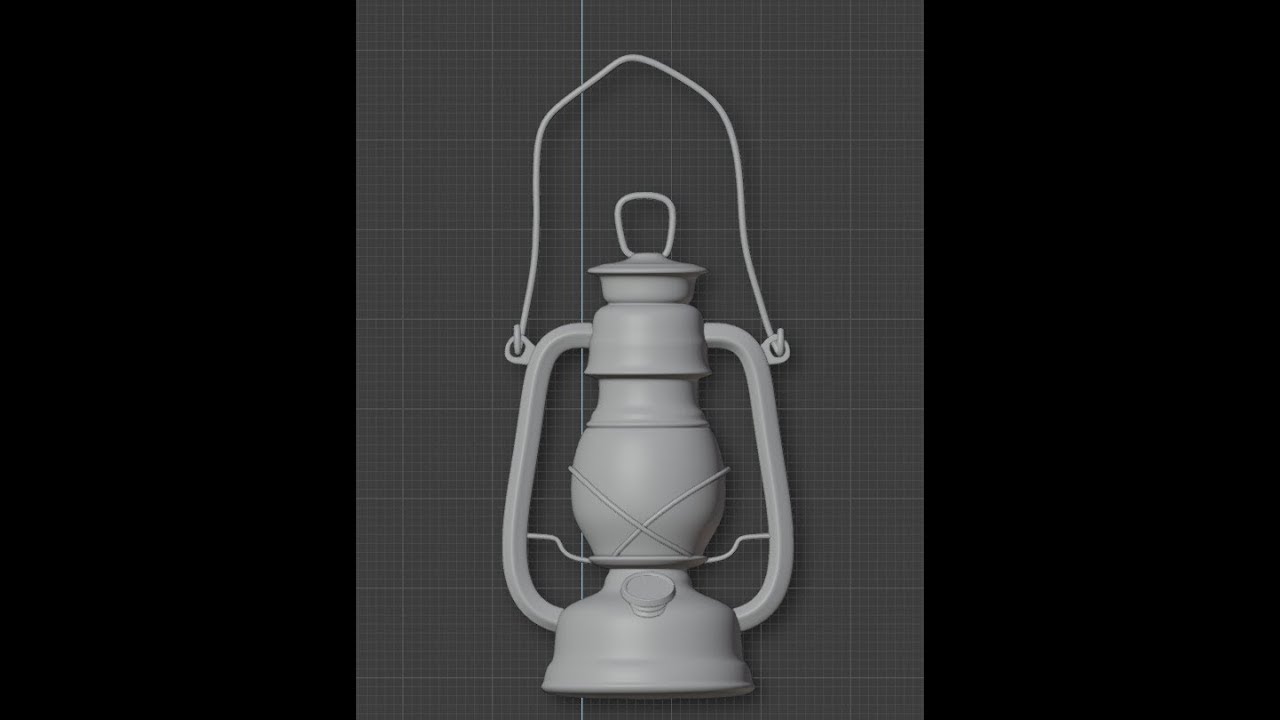 Blender 2.8: Modeling a Lantern (Part 1)