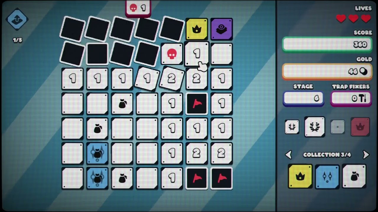 Infinity Sweeper [roguelite minesweeper game]