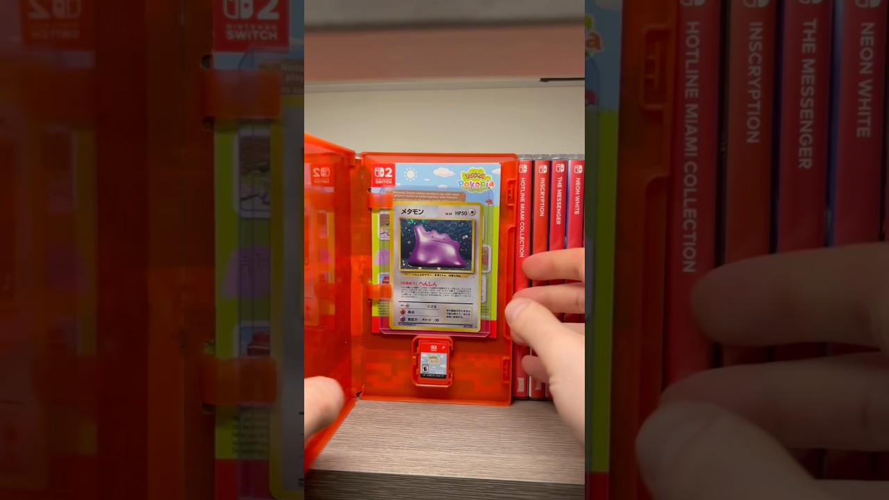 My first game-key card😭 Pokemon Pokopia unboxing #gaming #nintendo #switch2 #pokemon #pokopia #ps5