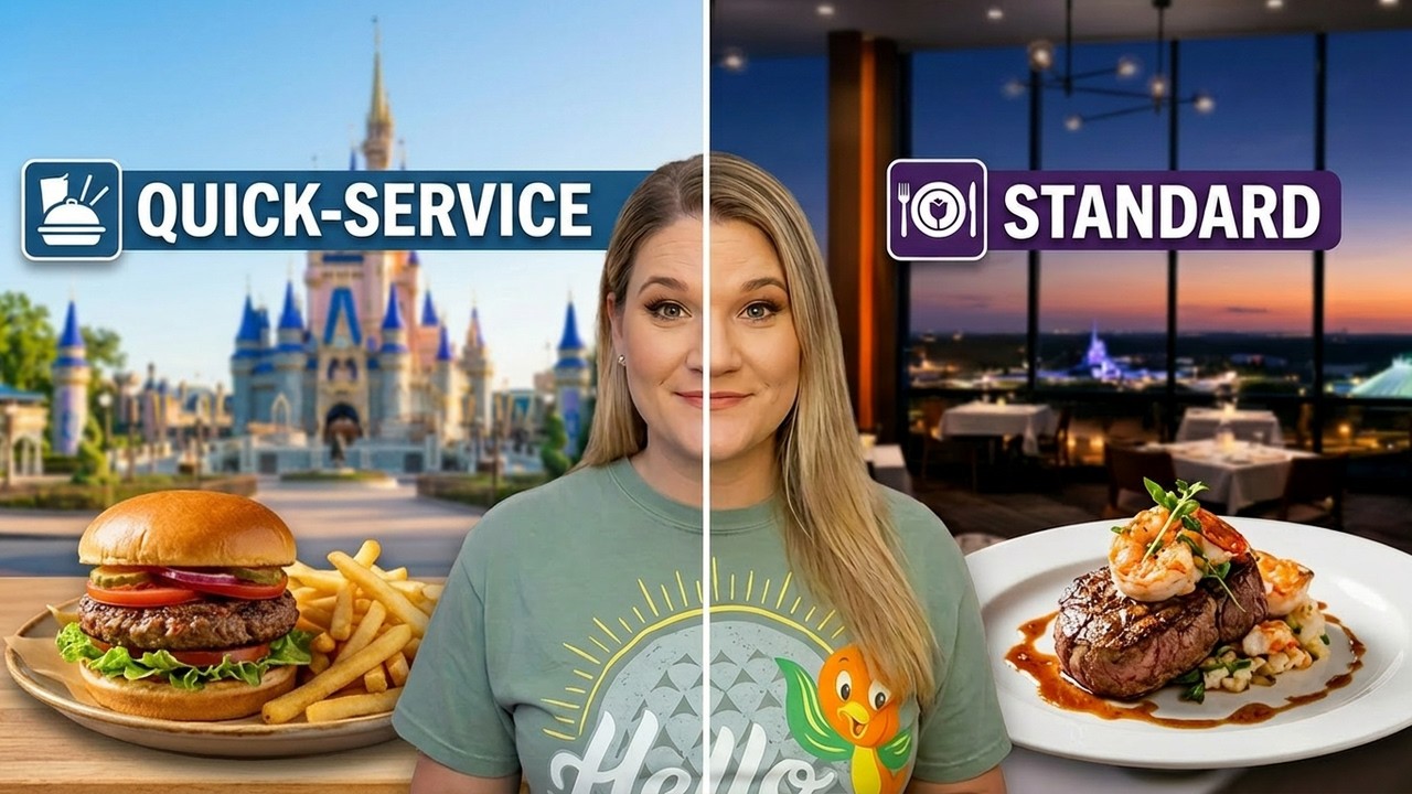 Which Disney Dining Plan Gives You More Value? Quick-Service vs Standard