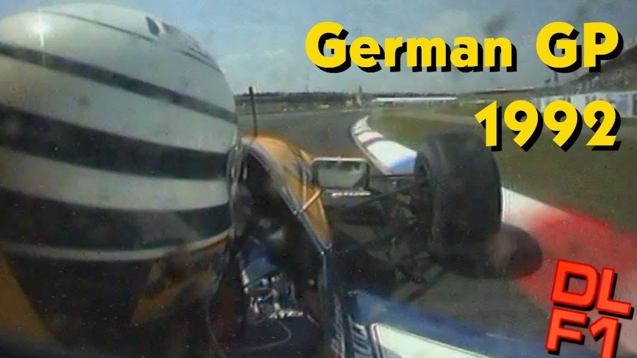 F1 German GP 1992 🇩🇪 Highlights (BBC) & Post-race Interviews