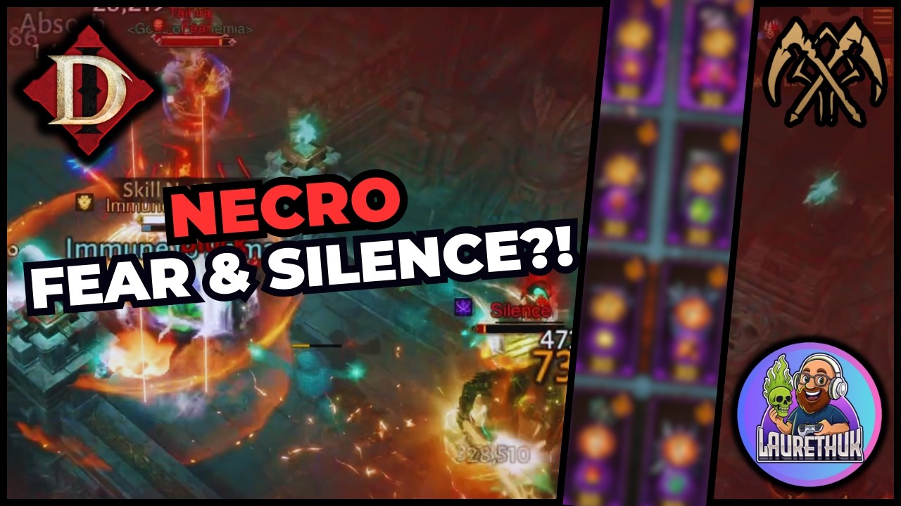 Сборка некроманта для PvP 2026: Страх + Безмолвие (мета)? | Diablo Immortal