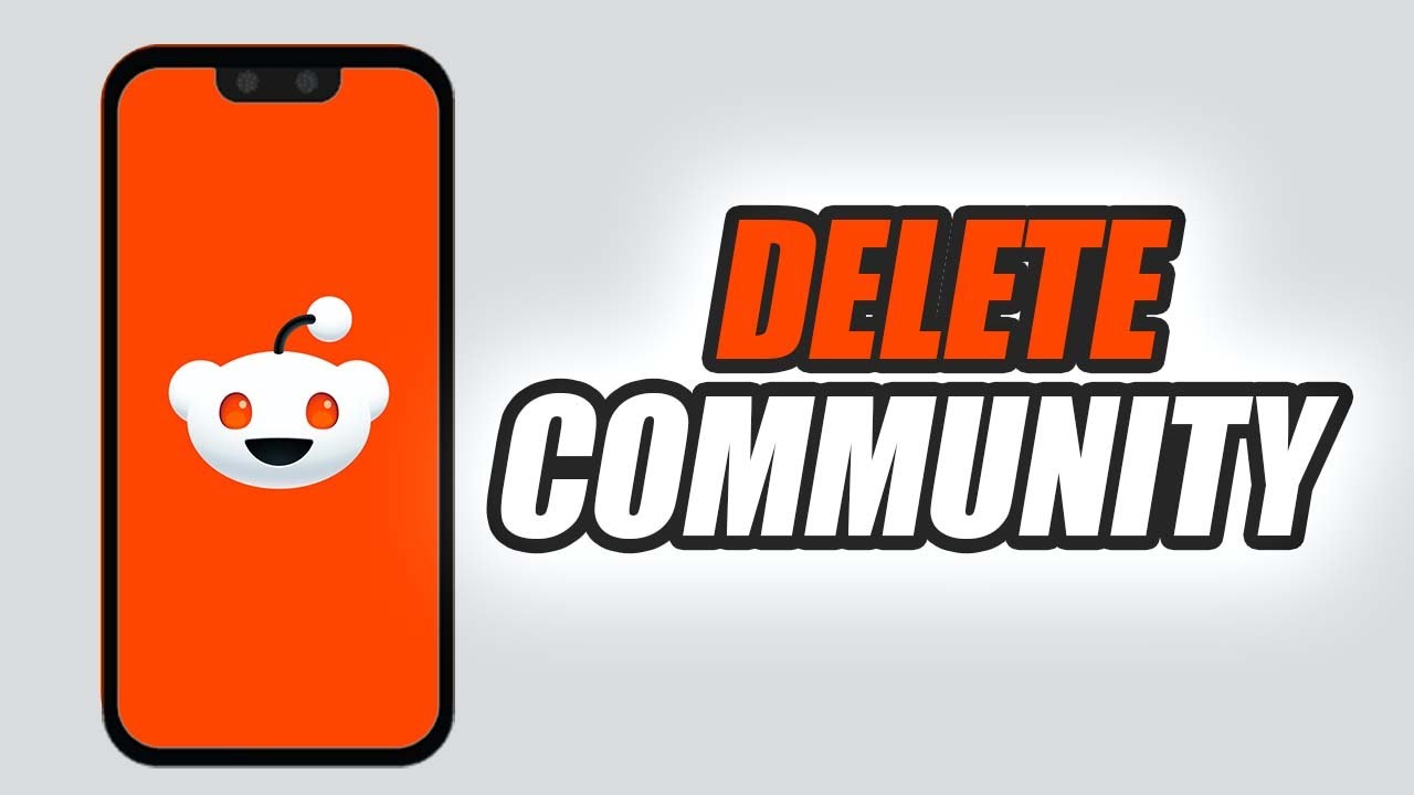 How To Delete Community On Reddit App