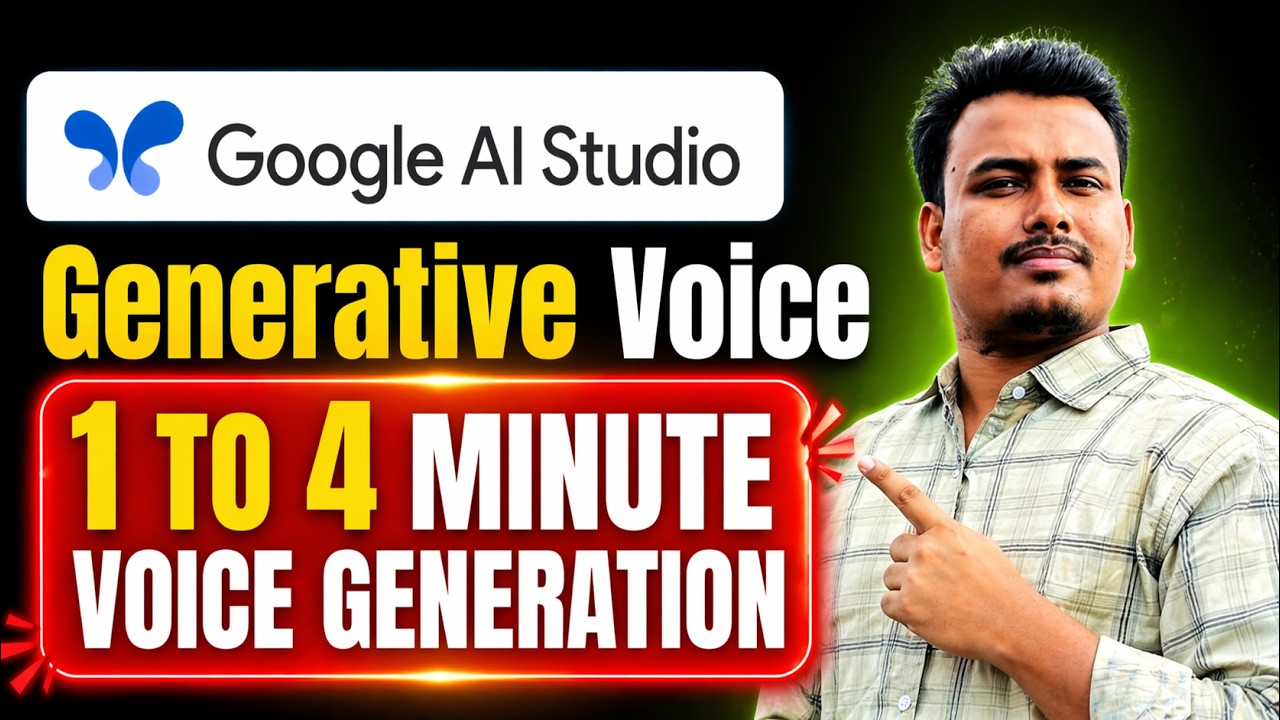 Google AI এর নতুন text to speech ফিচার  |  1-4 Minute Voice Generation  | free ai voice generator