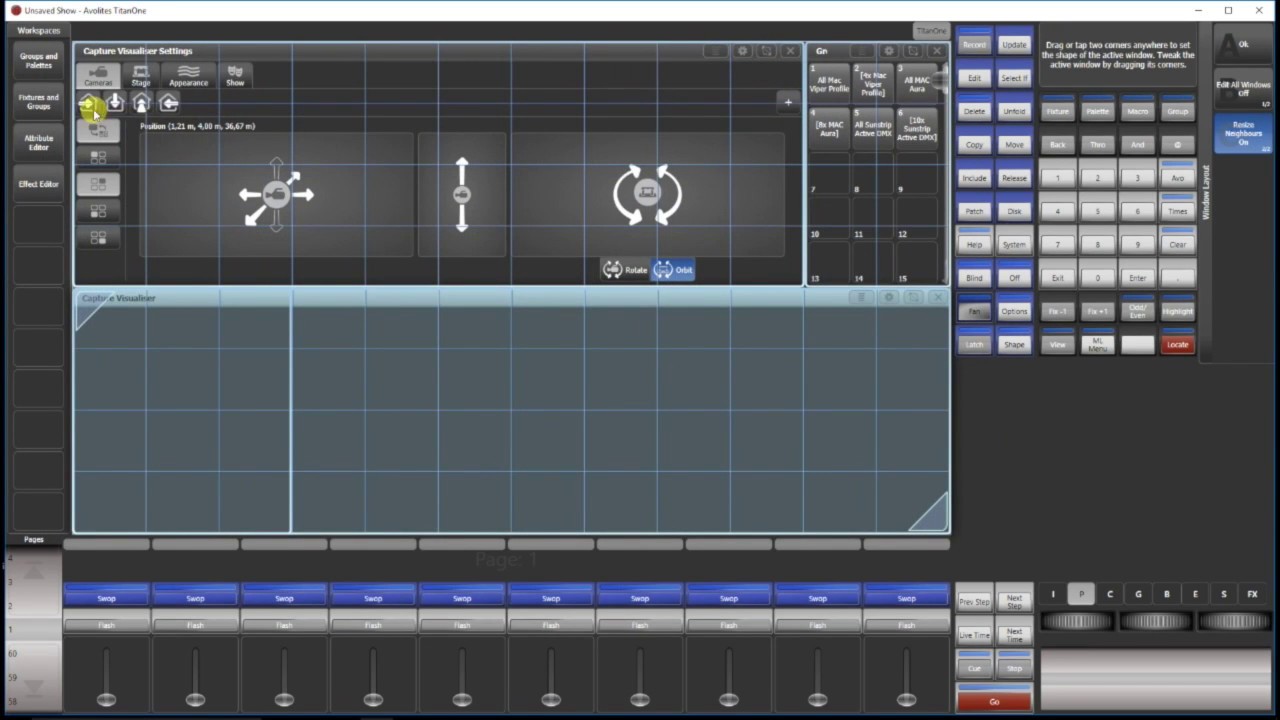 Tuto Avolites 10 Capture Visualiser