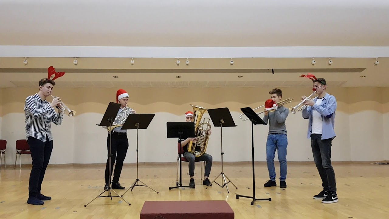 Christmas crackers - Jingle bells and Deck the halls, arr. by John Iveson