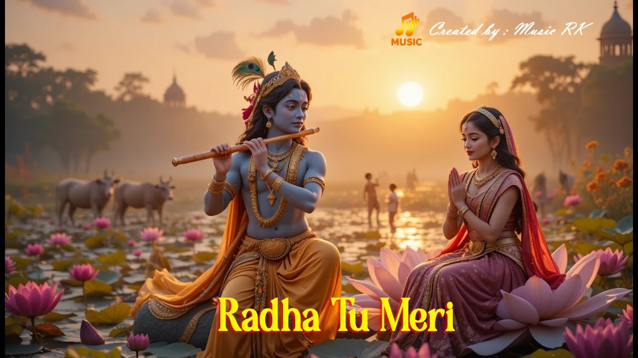 Radha Tu Meri new song new song | CREATED BY: Music RM - A.I. | Lo-fi Song