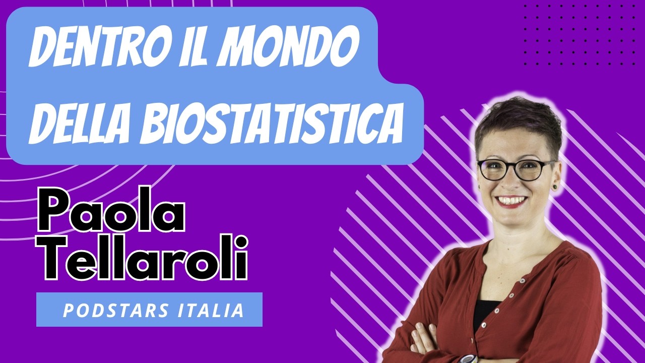 Paola Tellaroli - Biostatistica, Scrittrice e Divulgatrice