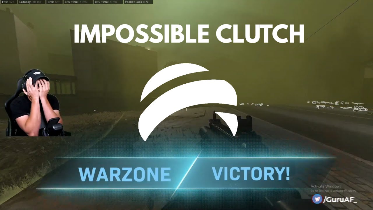 Guru AF Insane Warzone Clutch  Coming out of Firehouse