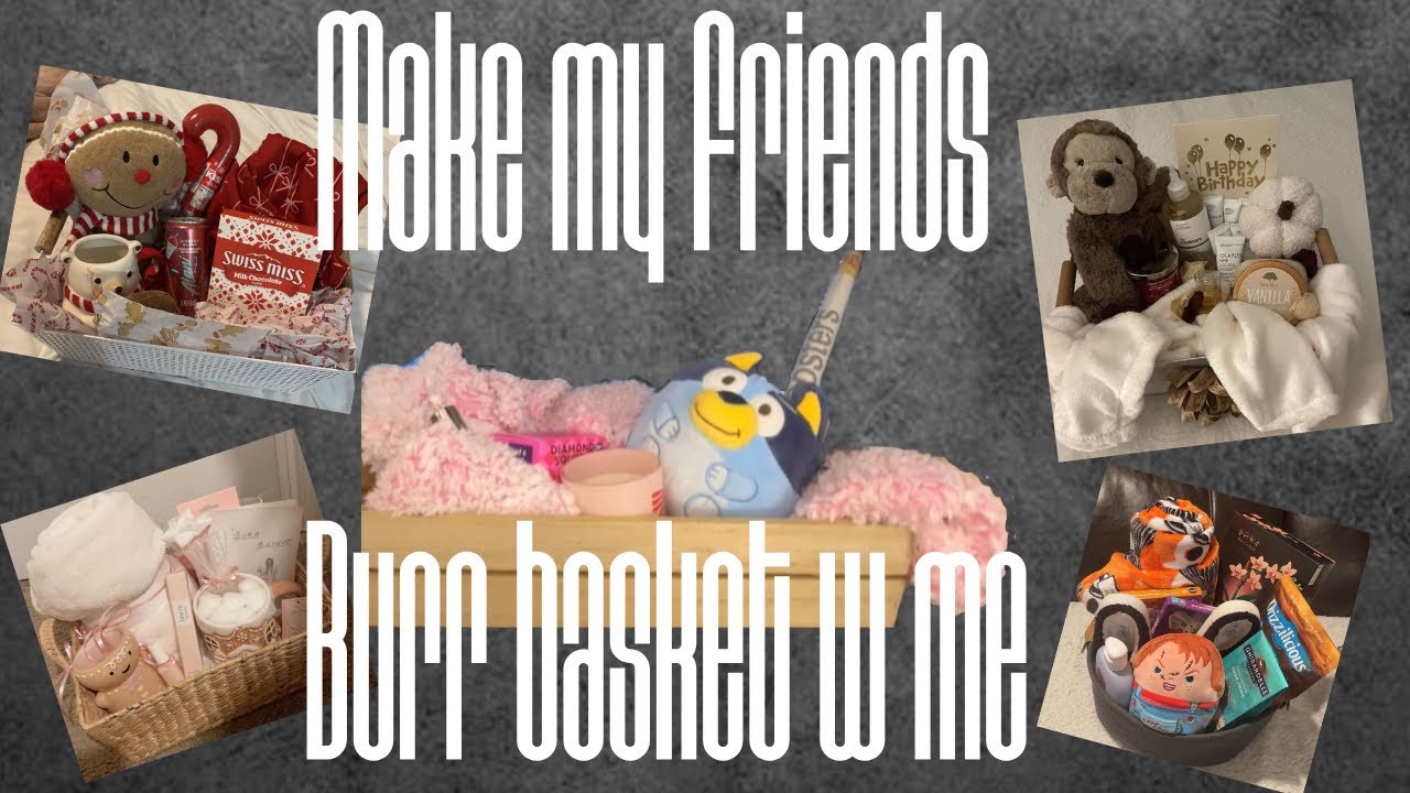 VLOGMAS DAY 3/Make my friends burr basket w me