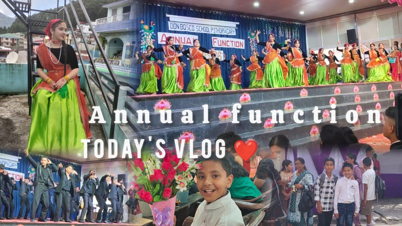 Don Bosco school annual function 🥰❤️😀👍😊🫠☺️......#devbhumi.uttarakhand.uk.05 #annualday #vlog ❤️