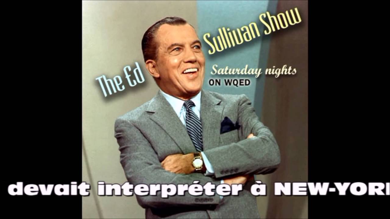 ed sullivan show  extrait JOSELITO rene ona