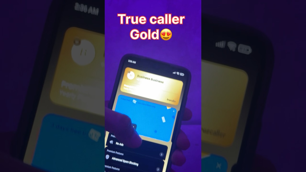 Truecaller gold faboor 🤯