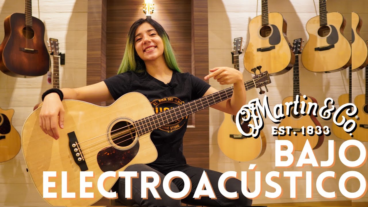 Un INCREÍBLE BAJO ELECTROACÚSTICO - Bajo Martin BC-16E | ¿Cómo suena? | Eusica Music Store
