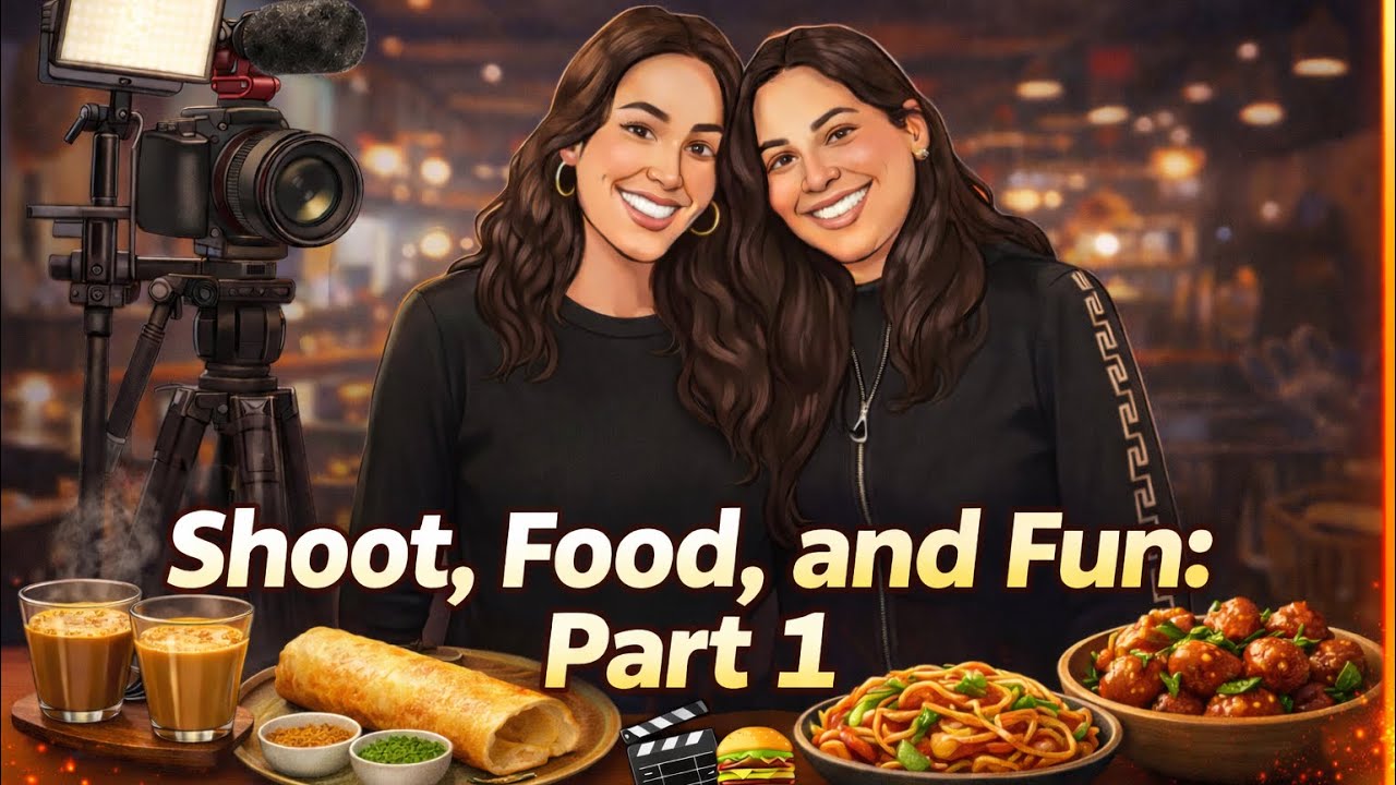 Shoot, food and fun vlog: part 1