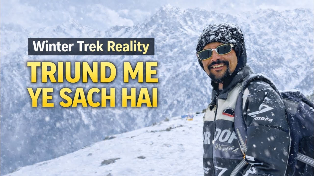 Triund Winter Trek 🥶 | Real Story & Experience | Ground Reality