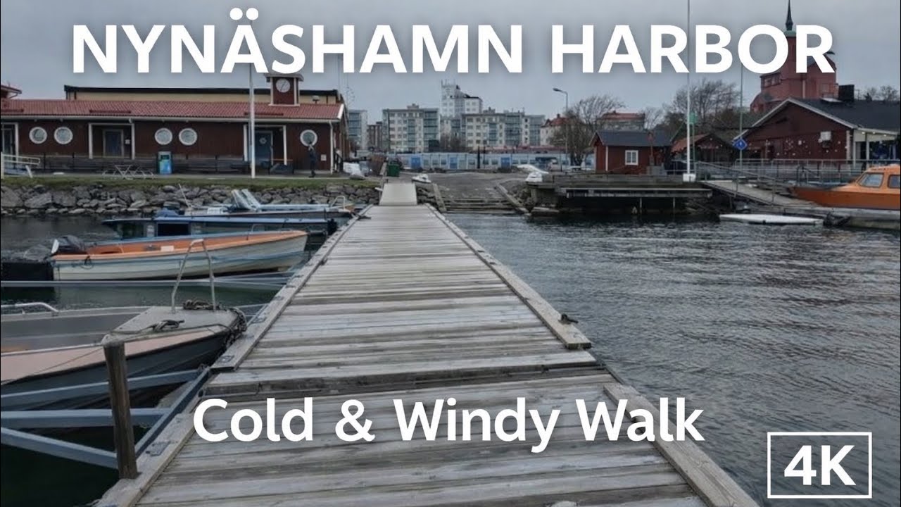 Nynäshamn Harbor Walk | Cold & Quiet (Stockholm, Sweden)
