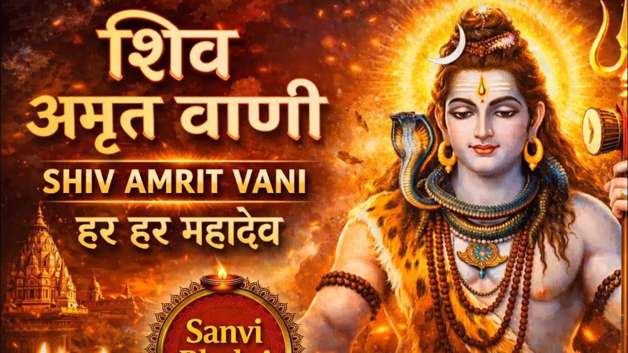 भगवान शिव की अमृत वाणी || Shiv Amritvani 2026 🙏 || Har Har Mahadev 