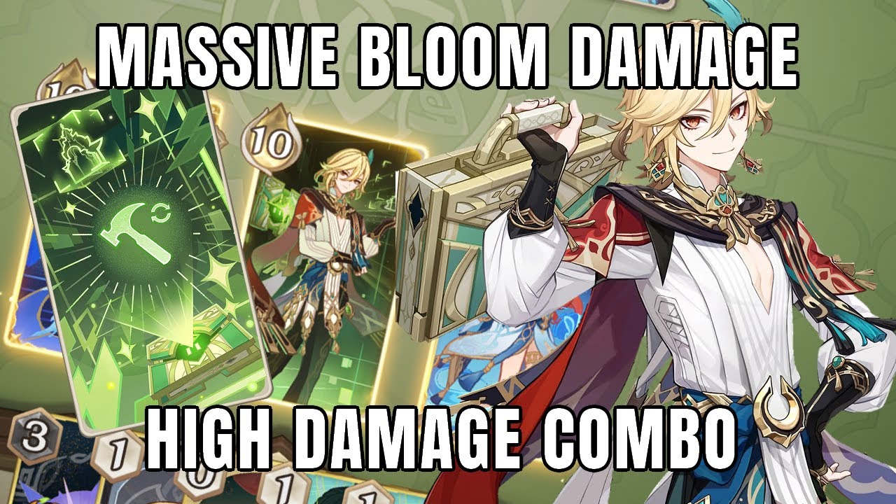 Kaveh Bloom Does INSANE Damage! | Genshin TCG