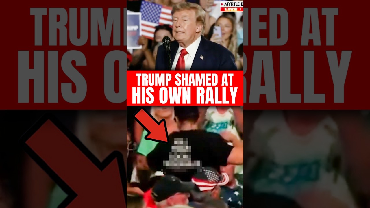 Трамп УНИЖЕН на СОБСТВЕННОМ МИТИНГЕ 👀