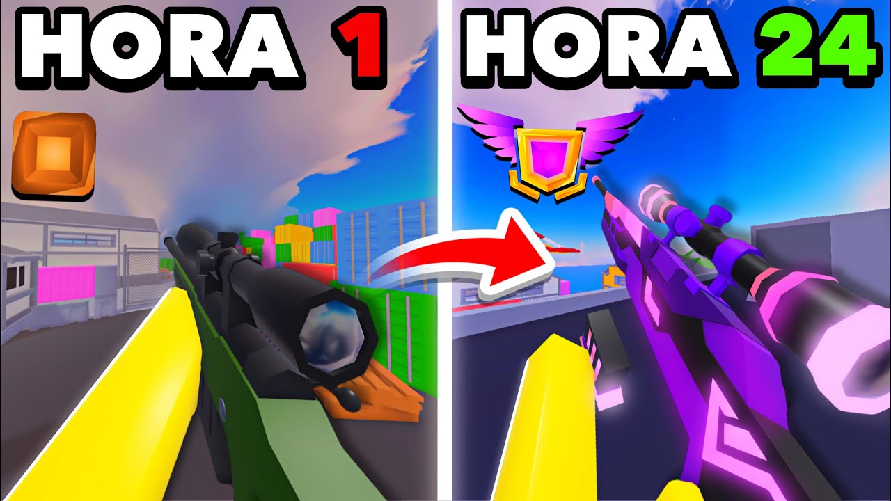 Me Convertí en MAESTRO del Francotirador en 24 Horas... (RIVALS)