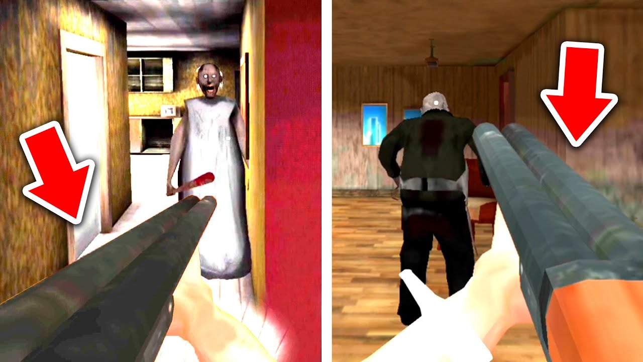 Psychopath Hunt Chapter 2 New Shotgun 🆚 Granny Chapter 2 Shotgun
