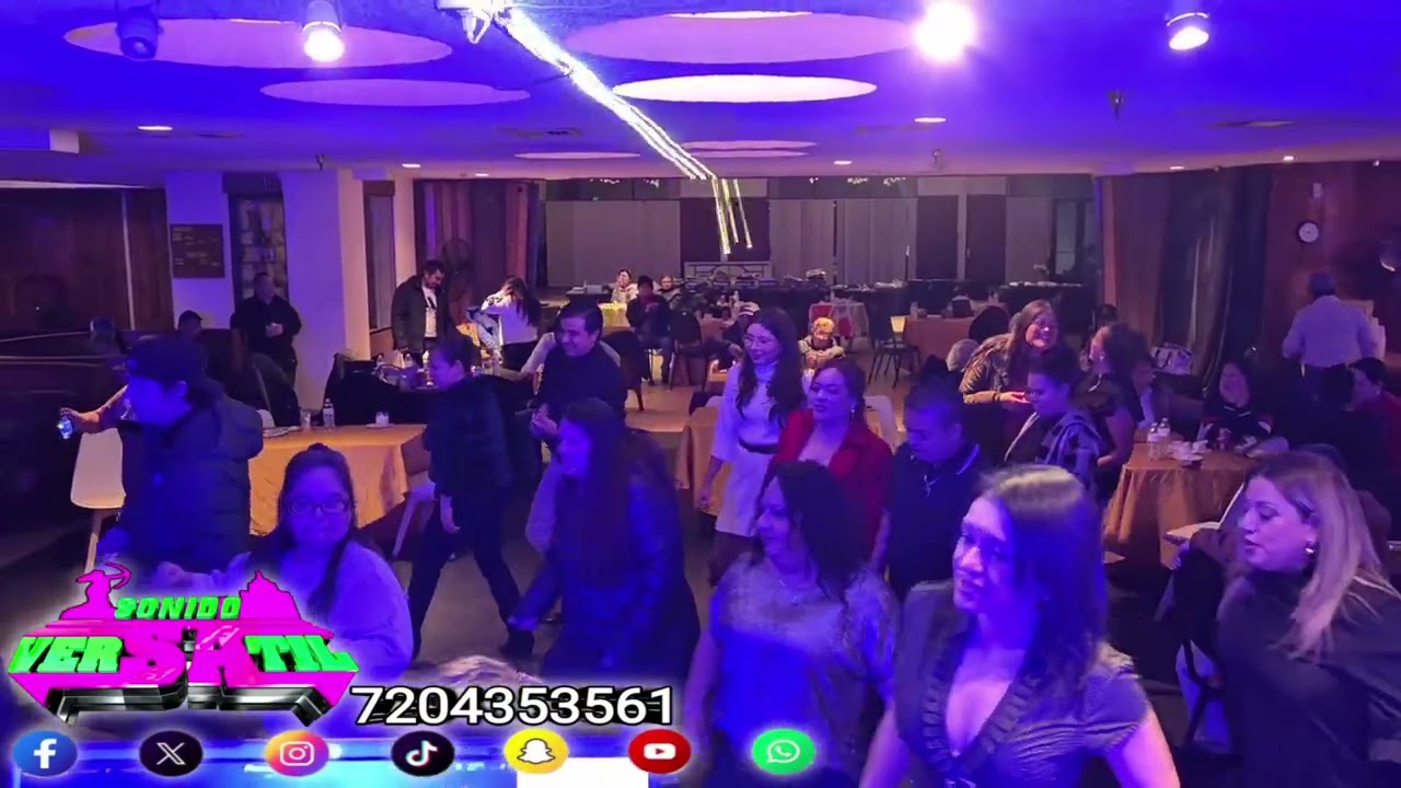 Sonido versatil en un convivio de trabajadores 24 enero 2026 salon bingo de boulder colorado