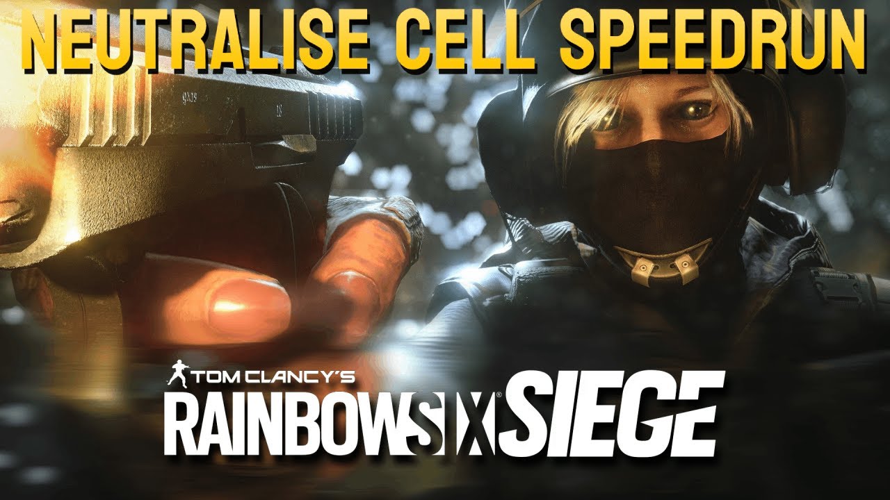 R6 Siege Situation Neutralize Cell 40.366s Speedrun - Ex-World Record